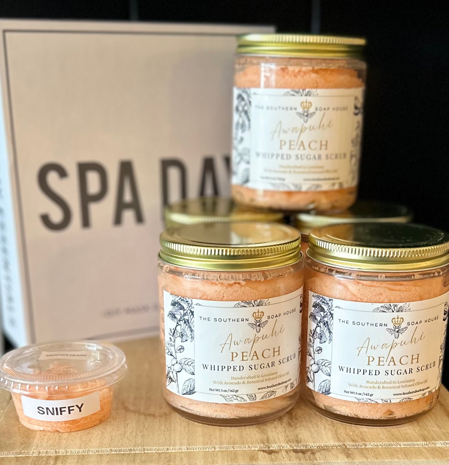 Sugar Scrub & Body Wash Medium 4 oz jar