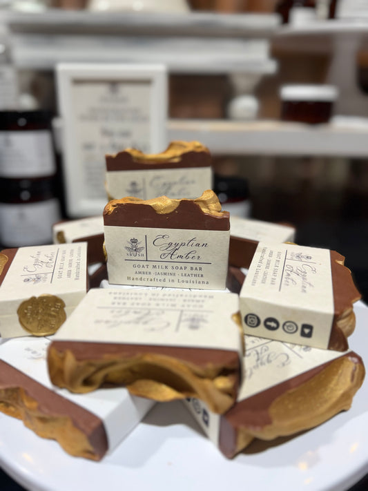 Egyptian Amber Soap Slice