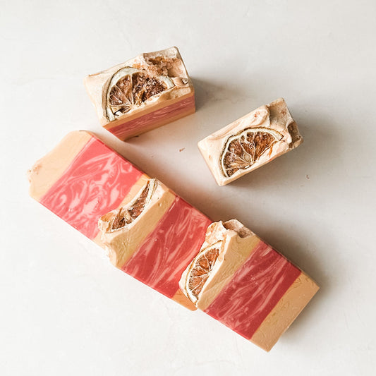 Grapefruit + Orange Water Soap Slice